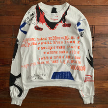 Load image into Gallery viewer, 2000s Bernhard Willhelm White Graphic Crewneck - Size M
