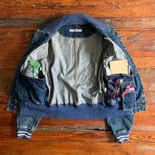 Load image into Gallery viewer, 1980s Katharine Hamnett Denim Teddy Jacket - Size L