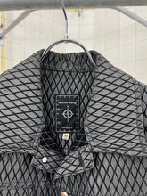 Load image into Gallery viewer, 1990s Dexter Wong Textured Synthetic Cropped Trucker Jacket - Size M