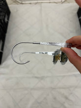 Load image into Gallery viewer, 1980s Marithe Francois Girbaud x Lunettes IDC Silver Steam Punk Sunglasses - Size OS