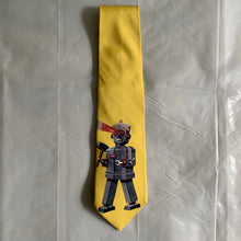 Load image into Gallery viewer, 2000s Yohji Yamamoto Robot Laser Eyes Tie - Size OS