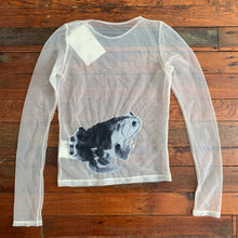 Load image into Gallery viewer, ss2003 Yohji Yamamoto Sheer Frog Long Sleeve - Size S