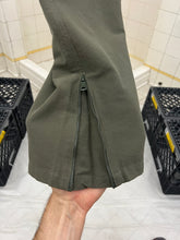 Load image into Gallery viewer, 1990s Mickey Brazil Lightweight Fatigue Pants with Zipper Detailing and Adjustable Hems - Size M
