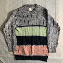 Load image into Gallery viewer, ss1998 Yohji Yamamoto Knitted Neapolitan Sweater - Size M