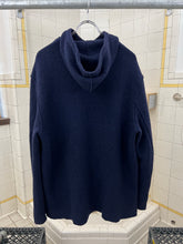 Load image into Gallery viewer, Late 1990s Mandarina Duck Raw Cut Boiled Wool Hooded Parka - Size S