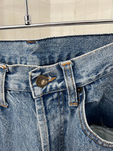 Load image into Gallery viewer, 1990s Armani Eagle Applique Washed Denim - Size M