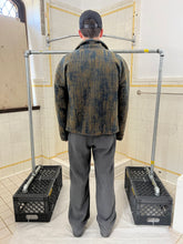 Load image into Gallery viewer, 1990s Armani Marbled Sweatshirt with Snaps - Size L