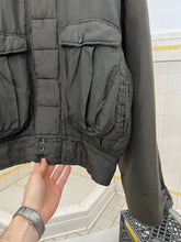 Load image into Gallery viewer, 1980s Katharine Hamnett Padded Silk Military Cargo Bomber - Size OS