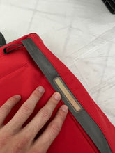 Load image into Gallery viewer, Late 1990s Mandarina Duck Oversize Red 'Basis' Duffle Bag - Size OS