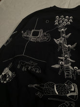 Load image into Gallery viewer, aw2002 Bernhard Willhelm Embroidered Graphic Crewneck - Size M