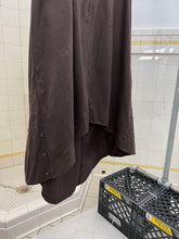 Load image into Gallery viewer, 2000s Mandarina Duck Brown Skirt with Center Pleat and Side Snap Detailing - Size M