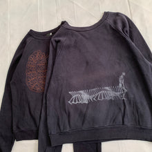 Load image into Gallery viewer, 2001 Bernhard Willhelm Skeleton Graphic Crewneck Sweater - Size M