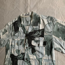 Load image into Gallery viewer, ss1997 Issey Miyake Revere Collar Abstract Painting Shirt - Size L