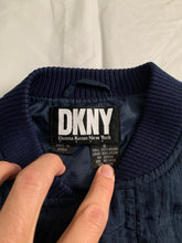 Load image into Gallery viewer, 1990s Vintage DKNY Textured Nylon Cargo Bomber Jacket - Size S