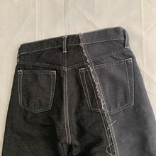 Load image into Gallery viewer, 2000s CDGH Reconstructed Split Demin Pants 2 - Size S