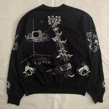 Load image into Gallery viewer, aw2002 Bernhard Willhelm Embroidered Graphic Crewneck - Size M