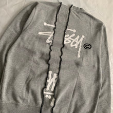 Load image into Gallery viewer, 2015 Kiko Kostadinov x Stussy Reconstructed Grey Crewneck - Size L