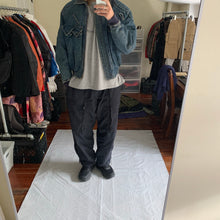 Load image into Gallery viewer, 1980s Katharine Hamnett Denim Cargo Bomber Jacket - Size L