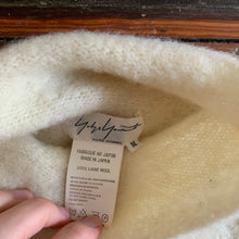 Load image into Gallery viewer, aw1999 Yohji Yamamoto Cream Wool Sweater - Size M