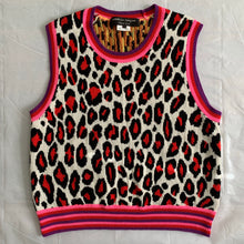 Load image into Gallery viewer, ss2018 CDGH+ Reversible Leopard Print Vest - Size L