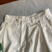Load image into Gallery viewer, 2000s Issey Miyake White Dual Front Zip Technical Pants - Size S