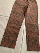 Load image into Gallery viewer, 2010s Cav Empt Faded Burnt Orange Overdyed Pants with Soundwave Graphic - Size M