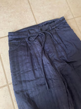 Load image into Gallery viewer, aw2016 Craig Green Navy Quilted Silk Pajama Trousers - Size L
