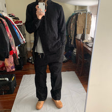 Load image into Gallery viewer, 2015 Kiko Kostadinov x Stussy Split Reconstructed Black Hoodie - Size XL