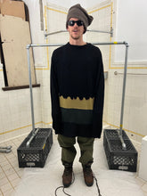 Load image into Gallery viewer, aw1993 Comme des Garcons Homme Plus Oversized Mockneck Bleached Knit Sweater - Size XL