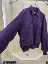Load image into Gallery viewer, 1980s Katharine Hamnett Purple Cargo Bomber - Size OS