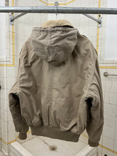 Load image into Gallery viewer, 1980s Armani Cropped Bomber with Packable Hood - Size M