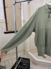 Load image into Gallery viewer, 1990s Issey Miyake Multi-Gauge Knit Polo with Split Hem - Size M