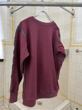 Load image into Gallery viewer, 2000s General Research Contrast Ribbed Paneled Crewneck - Size S