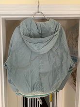Load image into Gallery viewer, 1990s Armani Faded Olive Hooded Bomber with Modular Kangaroo Pouch - Size L