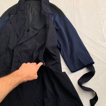 Load image into Gallery viewer, ss1998 Yohji Yamamoto Oversize Jersey and Gabardine Trench Coat - Size OS