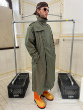Load image into Gallery viewer, 1980s Katharine Hamnett Iridescent Jade Trench Coat - Size OS