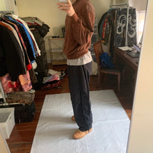 Load image into Gallery viewer, aw1992 Issey Miyake Maroon Graphic Crewneck - Size L