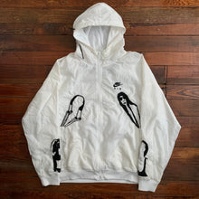 Load image into Gallery viewer, 2000s Bernhard Willhelm x Nike Embroidered Hooded Track Jacket - Size L