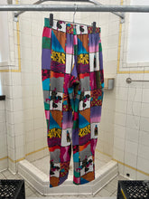 Load image into Gallery viewer, 1980s Marithe Francois Girbaud x Complements Loud Oriental Graphic Baggy Pants - Size XS