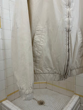 Load image into Gallery viewer, 2000s Mandarina Duck Light Bomber Jacket with Sashiko Trim Detailing - Size L