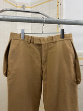 Load image into Gallery viewer, 1990s Joe Casely Hayford Cotton Twill Work Trousers with Zipper Detailing - Size M