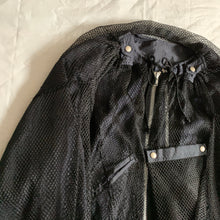 Load image into Gallery viewer, ss1992 Issey Miyake Double Layered Mesh Nylon Bomber Jacket - Size S