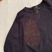 Load image into Gallery viewer, 2001 Bernhard Willhelm Lung Embroidered Crewneck Sweater - Size M