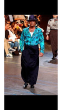 Load image into Gallery viewer, ss2004 Yohji Yamamoto Orange Silk Asian Motif Sleeveless Shirt - Size XL