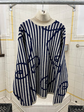 Load image into Gallery viewer, aw1986 Yohji Yamamoto Oversized Graphic Intarsia Sweater - Size XL