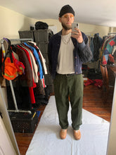 Load image into Gallery viewer, 1980s Issey Miyake Switch Sleeve Linen Bomber Jacket with Removable Lining - Size XL