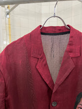 Load image into Gallery viewer, ss2002 Yohji Yamamoto Maroon Silk Gauze Saeko Jacket - Size L