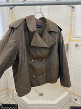 Load image into Gallery viewer, 1980s Armani Iridescent Paisley Cropped Double-Breasted Jacket - Size S