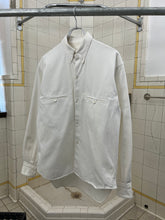Load image into Gallery viewer, 1980s Katharine Hamnett Heavy White Cotton Shirt - Size M