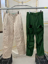 Load image into Gallery viewer, ss2007 Issey Miyake Green Textured Nylon Tactical Pants - Size M